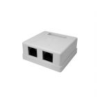  - SUPRLAN Компьютерная розетка 8P8C (RJ-45), UTP, 6, 2 порта (DIY) 10-0310-1