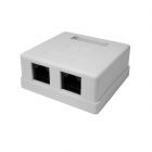  - SUPRLAN Компьютерная розетка 8P8C (RJ-45), UTP, 6, 2 порта 10-0310