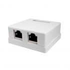  - SUPRLAN Компьютерная розетка 8P8C (RJ-45), FTP, 5e, 2 порта (DIY) 10-0308-1