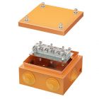  - ДКС FSK31610 Коробка стальная FS с кабельными вводами и клеммниками, IP55, 150х150х80 мм, 6р, 450V, 32A, 10 мм2, нерж.контакт