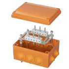  - ДКС FSK41810 Коробка пластиковая FS с кабельными вводами и клеммниками, IP55, 240х190х90 мм, 8р, 450V, 32A, 10 мм2, нерж.контакт