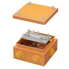 ДКС FSB31404 Коробка стальная FS с кабельными вводами и клеммниками, IP55, 150х150х80 мм, 4р, 450V, 6A, 4 мм2 - ДКС FSB31404 Коробка стальная FS с кабельными вводами и клеммниками, IP55, 150х150х80 мм, 4р, 450V, 6A, 4 мм2
