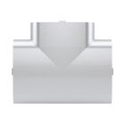  - ДКС 09506G Тройник 90х50 мм, цвет серый металлик