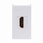  - ДКС 41018 HDMI розетка, Viva, белая, 1 мод.