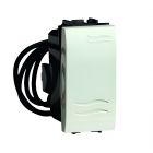  - ДКС 75011SL Переключатель с подсветкой, слоновая кость, 1мод.