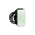  - ДКС 77011NL Переключатель с подсветкой, черный, 1мод.