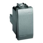  - ДКС 77021N Выключатель типа кнопка, черный, 1мод.