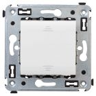  - ДКС 4400103 Выключатель одноклавишный в стену, Avanti, белое облако