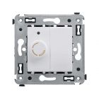  - ДКС 4400133 Диммер поворотный в стену, Avanti, белое облако