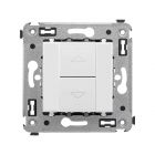  - ДКС 4400183 Механизм управления рольставней в стену, Avanti, белое облако