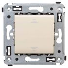  - ДКС 4405103 Выключатель одноклавишный в стену, Avanti, ванильная дымка
