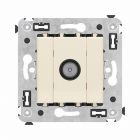 ДКС 4405523 Розетка TV оконечная в стену, Avanti, ванильная дымка - ДКС 4405523 Розетка TV оконечная в стену, Avanti, ванильная дымка