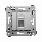  - ДКС 4404463 Компьютерная розетка RJ-45 в стену, кат.5e одинарная, Avanti, закаленная сталь