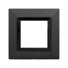 ДКС 4407852 Рамка из металла 1 пост (2 мод.), Avanti, графитовая - ДКС 4407852 Рамка из металла 1 пост (2 мод.), Avanti, графитовая
