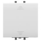  - ДКС 4400102 Выключатель одноклавишный модульный, Avanti, белое облако, 2 модуля