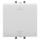  - ДКС 4400122 Инвертор одноклавишный модульный, Avanti, белое облако, 2 модуля