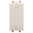  - ДКС 4405111 Переключатель модульный, Avanti, ванильная дымка, 1 модуль