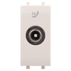  - ДКС 4405511 Розетка TV проходная модульная, Avanti, ванильная дымка, 1 модуль