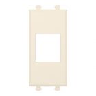 ДКС 4405211 Адаптер без шторки для Keystone, Avanti, ванильная дымка, 1 модуль - ДКС 4405211 Адаптер без шторки для Keystone, Avanti, ванильная дымка, 1 модуль
