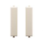 ДКС 4405995 Комплект модульных заглушек, Avanti, ванильная дымка, 0,5 модуля 2 штуки - ДКС 4405995 Комплект модульных заглушек, Avanti, ванильная дымка, 0,5 модуля 2 штуки