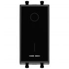 ДКС 4402221 Выключатель двухполюсный одноклавишный модульный, Avanti, черный квадрат, 1 модуль - ДКС 4402221 Выключатель двухполюсный одноклавишный модульный, Avanti, черный квадрат, 1 модуль