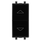 ДКС 4402181 Механизм управления рольставней, Avanti, черный квадрат, 1 мод - ДКС 4402181 Механизм управления рольставней, Avanti, черный квадрат, 1 мод