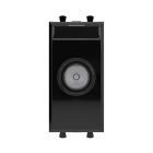  - ДКС 4402521 Розетка TV оконечная модульная, Avanti, черный квадрат, 1 модуль