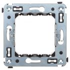 ДКС 4400802 Каркас с лапками для монтажа модульных, Avanti, в стену, под 2 модуля - ДКС 4400802 Каркас с лапками для монтажа модульных, Avanti, в стену, под 2 модуля