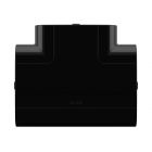  - ДКС 01006A Тройник 110х50 мм черный