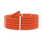 ДКС 7192050 Труба ПНД гибкая гофр. д.20мм, лёгкая с протяжкой, 50м, цвет оранжевый - ДКС 7192050 Труба ПНД гибкая гофр. д.20мм, лёгкая с протяжкой, 50м, цвет оранжевый