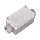 ДКС 6030-16A Коробка протяжная алюминиевая, 2 ввода 180°, М16х1,5 ,IP55, 118х51х42мм - ДКС 6030-16A Коробка протяжная алюминиевая, 2 ввода 180°, М16х1,5 ,IP55, 118х51х42мм