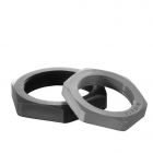  - ДКС PAGM12N Гайка М12х1,5, полиамид, цвет черный