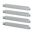  - ДКС R5STPE30-1 Горизонтальные дверные рейки для навесных корпусов, ширина одностворчатой двери 300 мм, 4 шт.