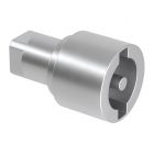  - ДКС R5CE261 Личинка для поворотного замка навесных корпусов под ключ с двойной бородкой 3 мм