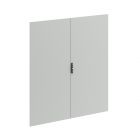  - ДКС R5NCPE22101 Дверь сплошная двухстворчатая для корпусов CQE N, ВхШ 2200х1000 мм RAM block
