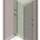  - ДКС CN5MPBK Комплект кронштейнов для регулировки монтажной платы по глубине в шкафах Conchiglia