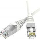  - ДКС RN6ASF4515WH-30 Патч-корд экранированный Ultra SLIM CAT6A S/FTP 4х2, 30 AWG, LSZH, белый, 1,5м