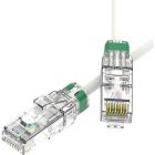  - ДКС RN6AUU4505WH-28 Патч-корд неэкранированный SLIM CAT6A U/UTP 4х2, 28 AWG, LSZH, белый, 0,5м