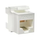  - ДКС RNK6U180WH Модуль Keystone RJ45 CAT 6 неэкранированный (UTP), 180 градусов, белый