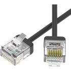 ДКС RN6UU4520BK-32 Патч-корд неэкранированный Ultra SLIM CAT6 U/UTP 4х2, 32 AWG, LSZH, чёрный, 2м - ДКС RN6UU4520BK-32 Патч-корд неэкранированный Ultra SLIM CAT6 U/UTP 4х2, 32 AWG, LSZH, чёрный, 2м