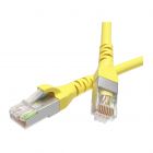  - ДКС RN6FU4500YL Патч-корд экранированный CAT6 F/UTP 4х2, LSZH, желтый, 10.0м