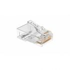  - ДКС RN6RJ45U Коннектор RJ-45  CAT6 неэкранированный
