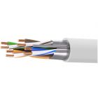 ДКС RN5EFUK01UGY Кабель витая пара кат. 5E экранированный F/UTP, 4 пары, нг(А)-HF, для внешней/внутренней прокладки, серый, катушка 305 м - ДКС RN5EFUK01UGY Кабель витая пара кат. 5E экранированный F/UTP, 4 пары, нг(А)-HF, для внешней/внутренней прокладки, серый, катушка 305 м