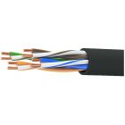 ДКС RN5EUUK01UBK Кабель витая пара кат. 5E неэкранированный U/UTP, 4 пары, нг(А)-HF, для внешней/внутренней прокладки, чёрный, коробка 305 м - ДКС RN5EUUK01UBK Кабель витая пара кат. 5E неэкранированный U/UTP, 4 пары, нг(А)-HF, для внешней/внутренней прокладки, чёрный, коробка 305 м
