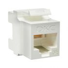  - ДКС RNK5EU180WH Модуль Keystone RJ45 CAT 5E неэкранированный (UTP), 180 градусов, белый