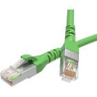  - ДКС RN5EFU4505GN Патч-корд экранированный CAT5E F/UTP 4х2, LSZH, зелёный, 0.5м