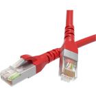  - ДКС RN5EFU4500RD Патч-корд экранированный CAT5E F/UTP 4х2, LSZH, красный, 10.0м