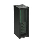 ДКС R5IT4261PFB Разобранный напольный 19" IT-CQE 42U 600х2000х1000, двери перфорированная + перфорированная, RAL9005 - ДКС R5IT4261PFB Разобранный напольный 19" IT-CQE 42U 600х2000х1000, двери перфорированная + перфорированная, RAL9005