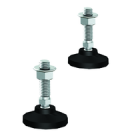  - ДКС R5A45 Ножки регулируемые для напольных 19" IT-корпусов ДКС серии CQE, М12 x  50мм, 4шт