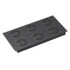  - ДКС R5VSIT8006FB Потолочный модуль 6 вентиляторов без термостата IT CQE шириной 800мм, RAL9005